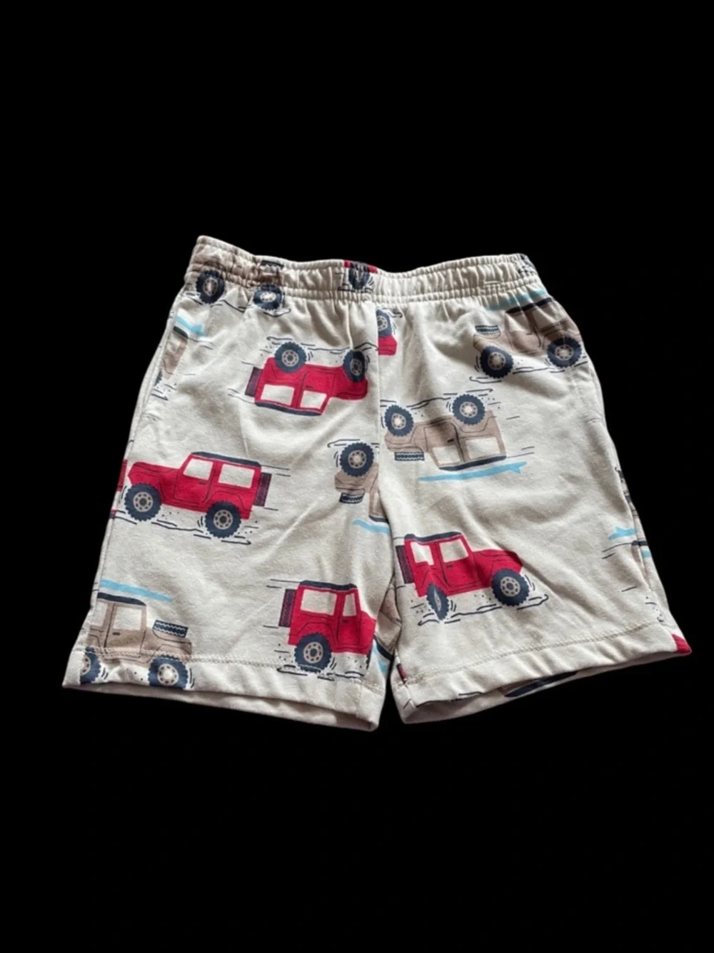 Boys 4T Vehicle Print Short Set